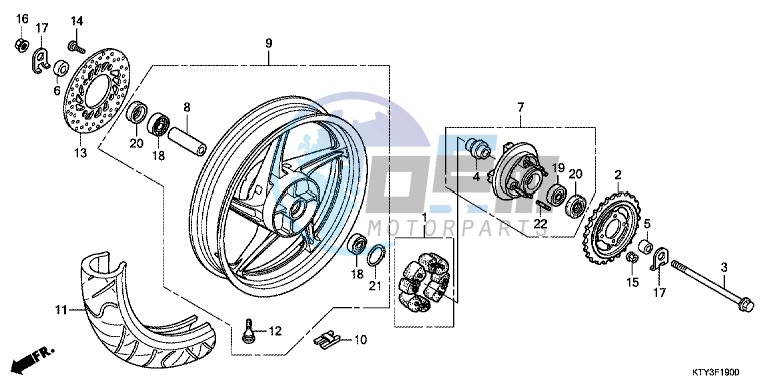 REAR WHEEL