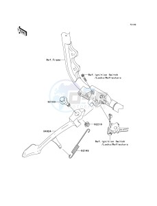 VN 2000 E [VULCAN 2000 CLASSIC] (6F-7F) E7F drawing STAND-- S- -