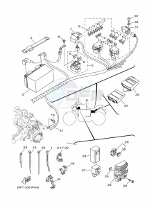 MT-07 MTN690 (BTK7) drawing ELECTRICAL 1