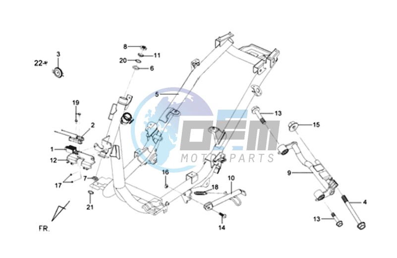 FRAME / ENGINE MOUNT