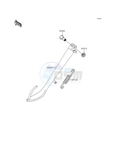 EN 500 C [VULCAN 500 LTD] (C1-C5) [VULCAN 500 LTD] drawing STAND-- S- -