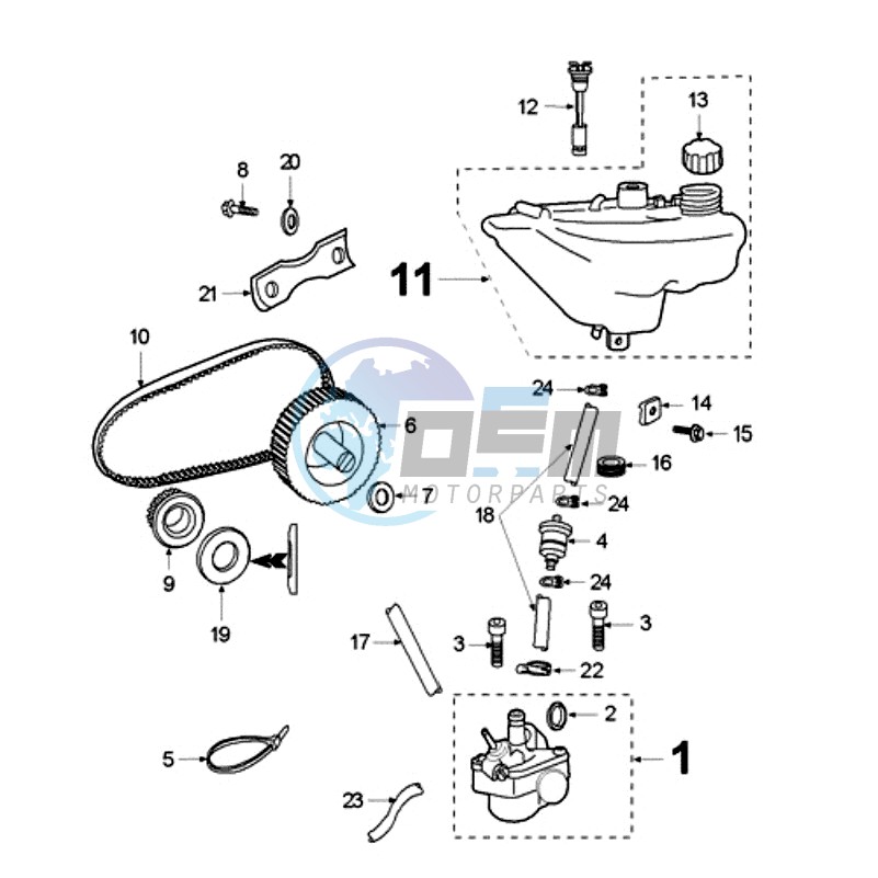 OIL TANK / OIL PUMP