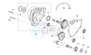 Sport City Street 125 4t 4v e3 drawing Transmission