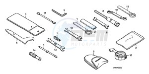 CB600FB drawing TOOLS