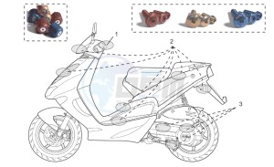 SR 50 IE-Carb drawing Acc. - Cyclistic components