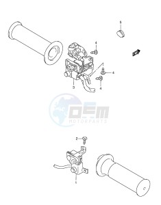 AE50 (E1) drawing HANDLE SWITCH