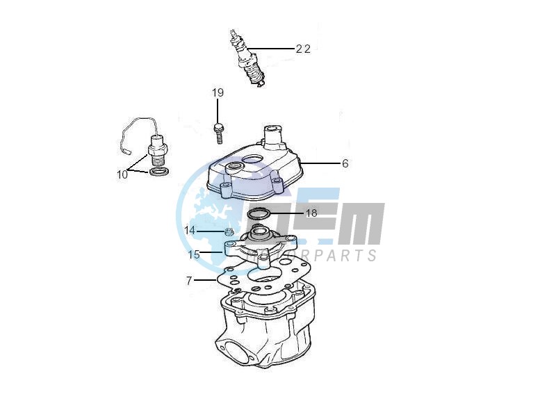 Cilinder head unit - Valve