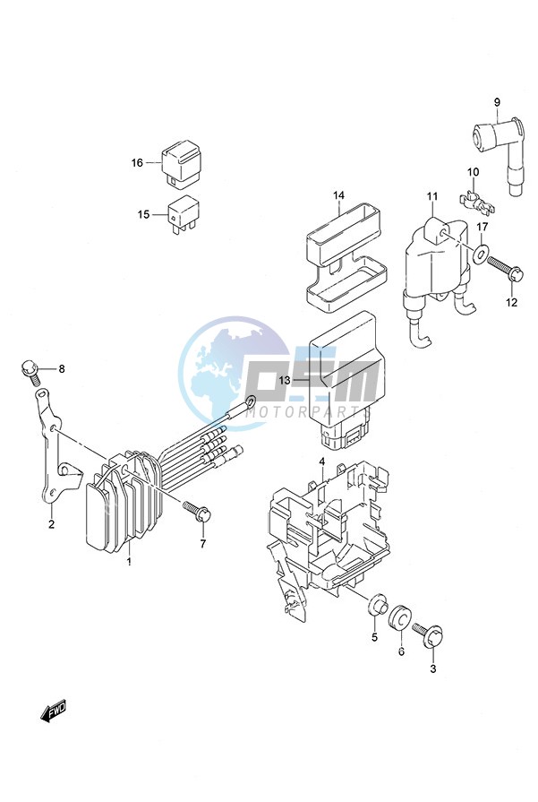 Rectifier/Ignition Coil Remote Control