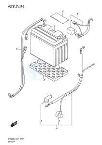 SFV 650 GLADIUS EU drawing BATTERY