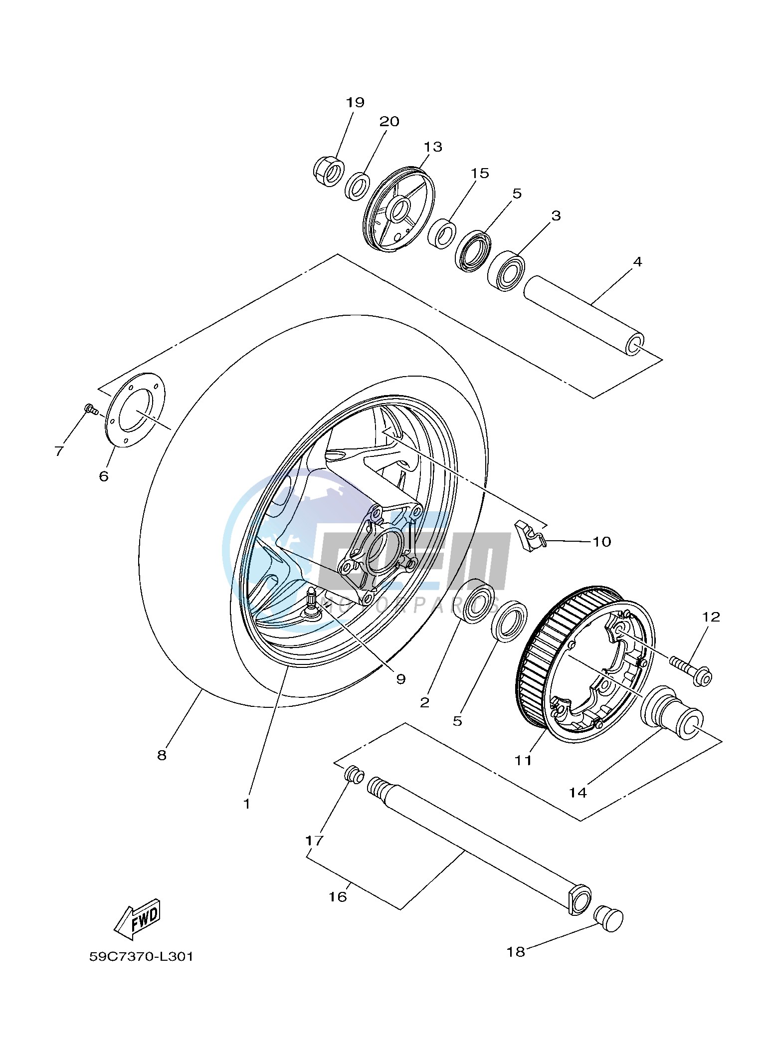 REAR WHEEL