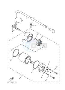 YFM700FWBD KODIAK 700 EPS (B5KV) drawing STARTING MOTOR