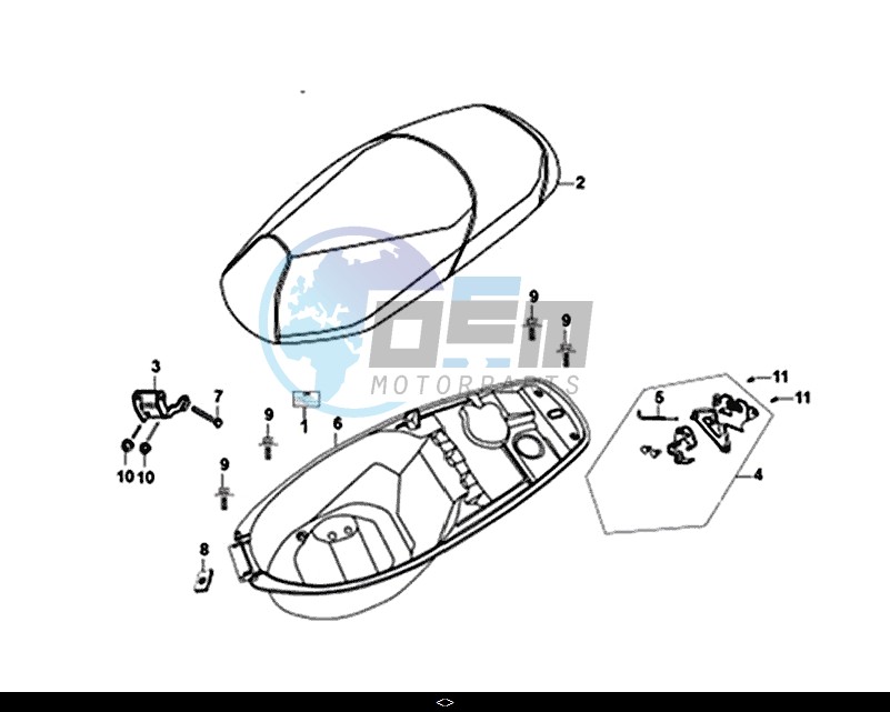 SEAT REAR GRIP