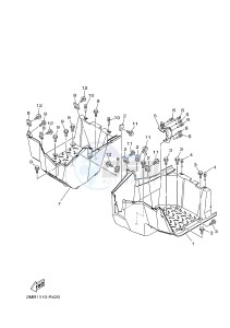 YXE700 YXE70WPAJ WOLVERINE R (B3D2) drawing STAND & FOOTREST