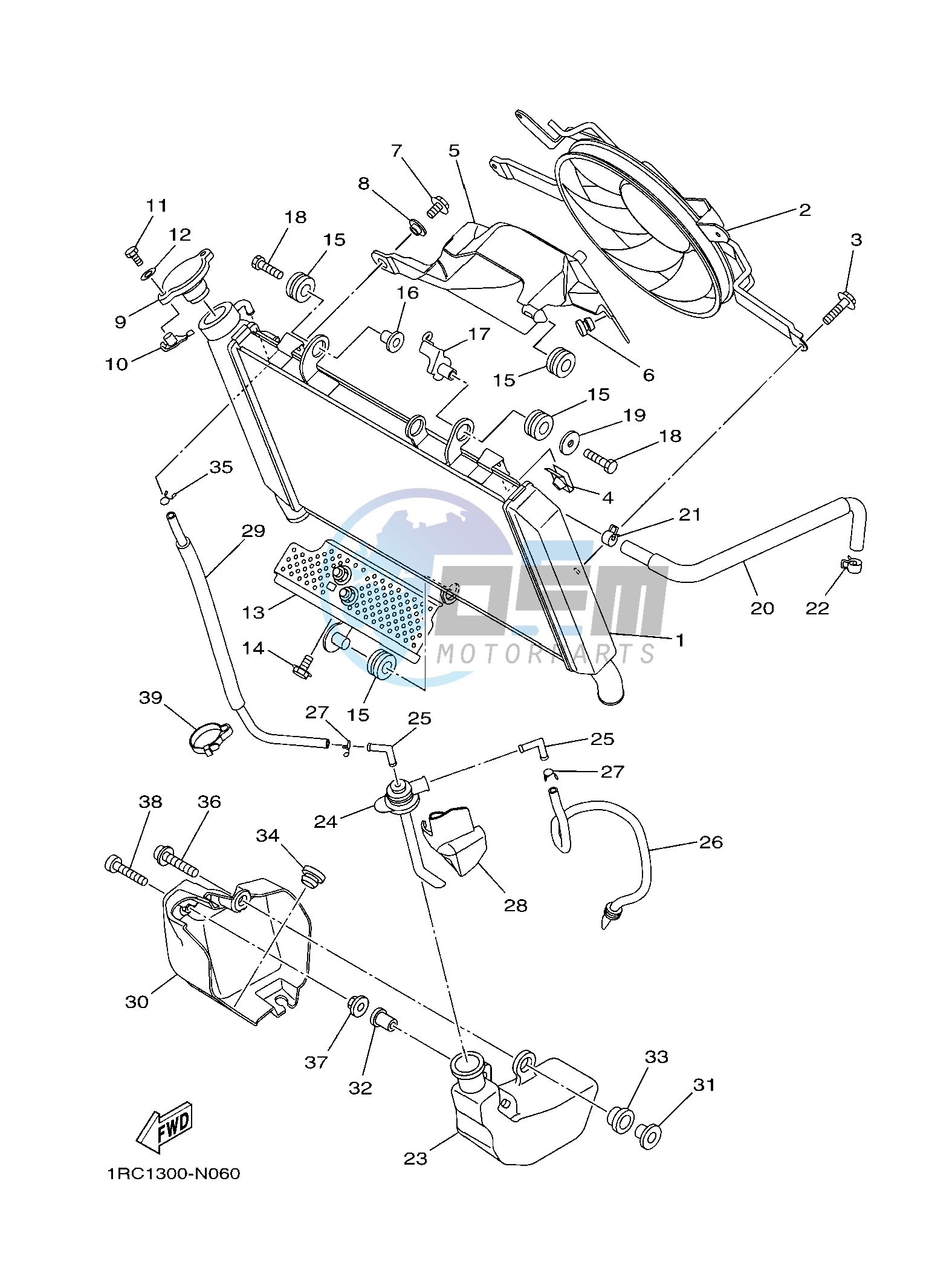 RADIATOR & HOSE