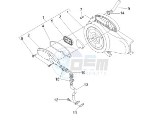 Liberty 50 4t ptt - (D) Germany drawing Secondairy air box