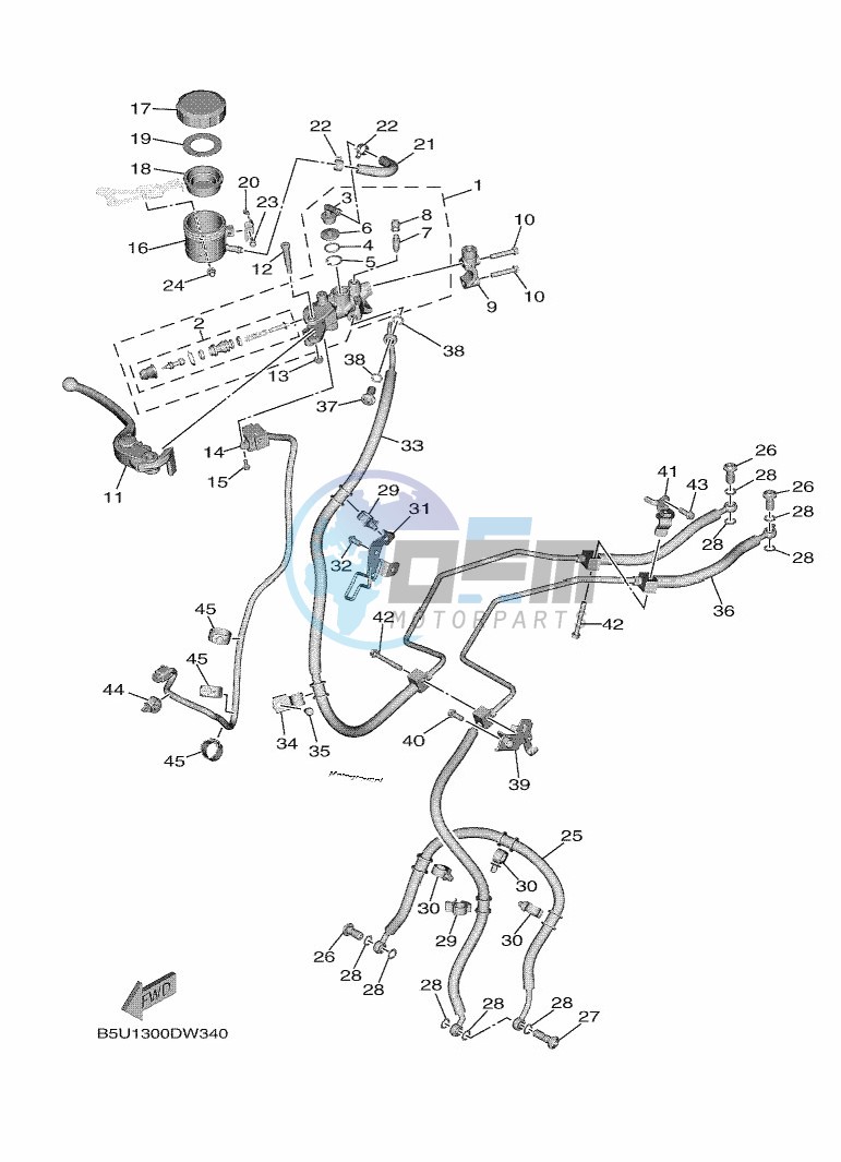 FRONT MASTER CYLINDER