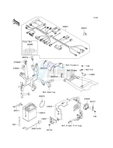 KL 650 E [KLR650] (E8F-E9F) E8F drawing CHASSIS ELECTRICAL EQUIPMENT