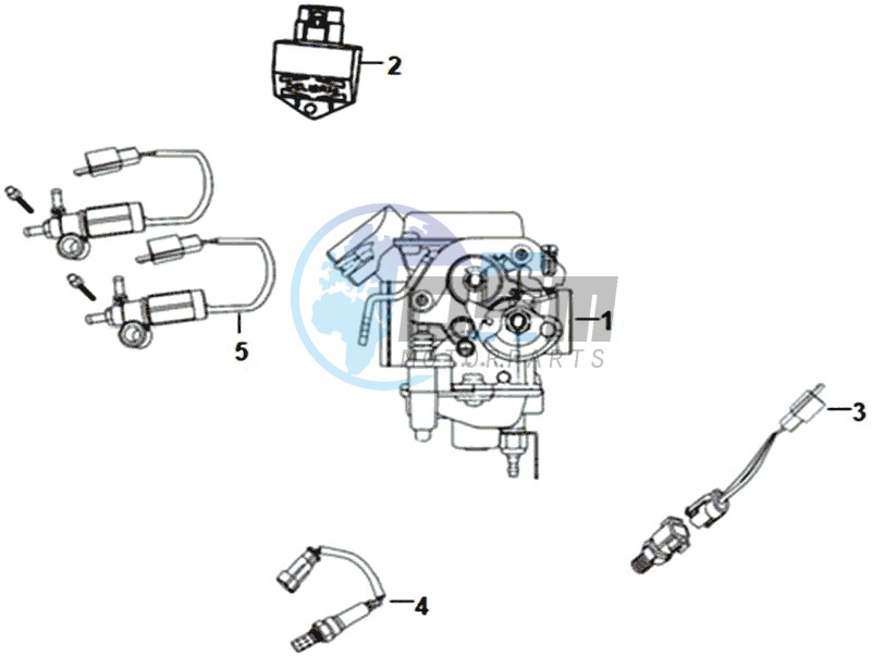 CARBURETOR / ECU UNIT