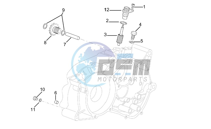 Right crankcase