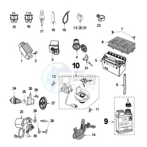 FIGHT 3 LCIB drawing ELECTRIC PART