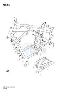 VZR1800 (E2) INTRUDER drawing FRAME