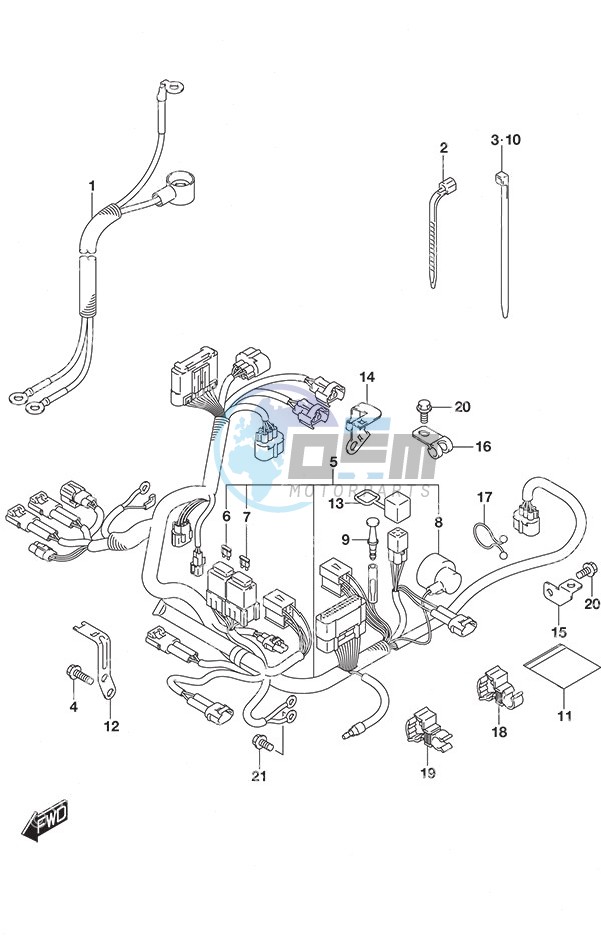 Harness Non-Remote Control