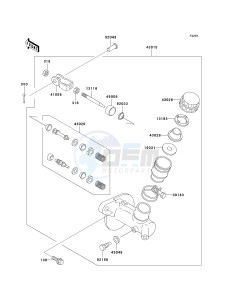 KAF 300 C [MULE 550] (C1-C5) [MULE 550] drawing MASTER CYLINDER