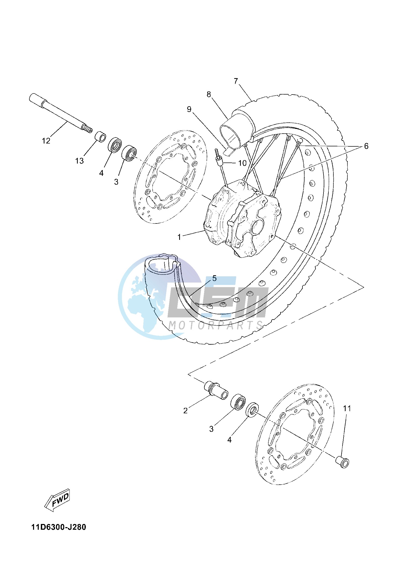 FRONT WHEEL