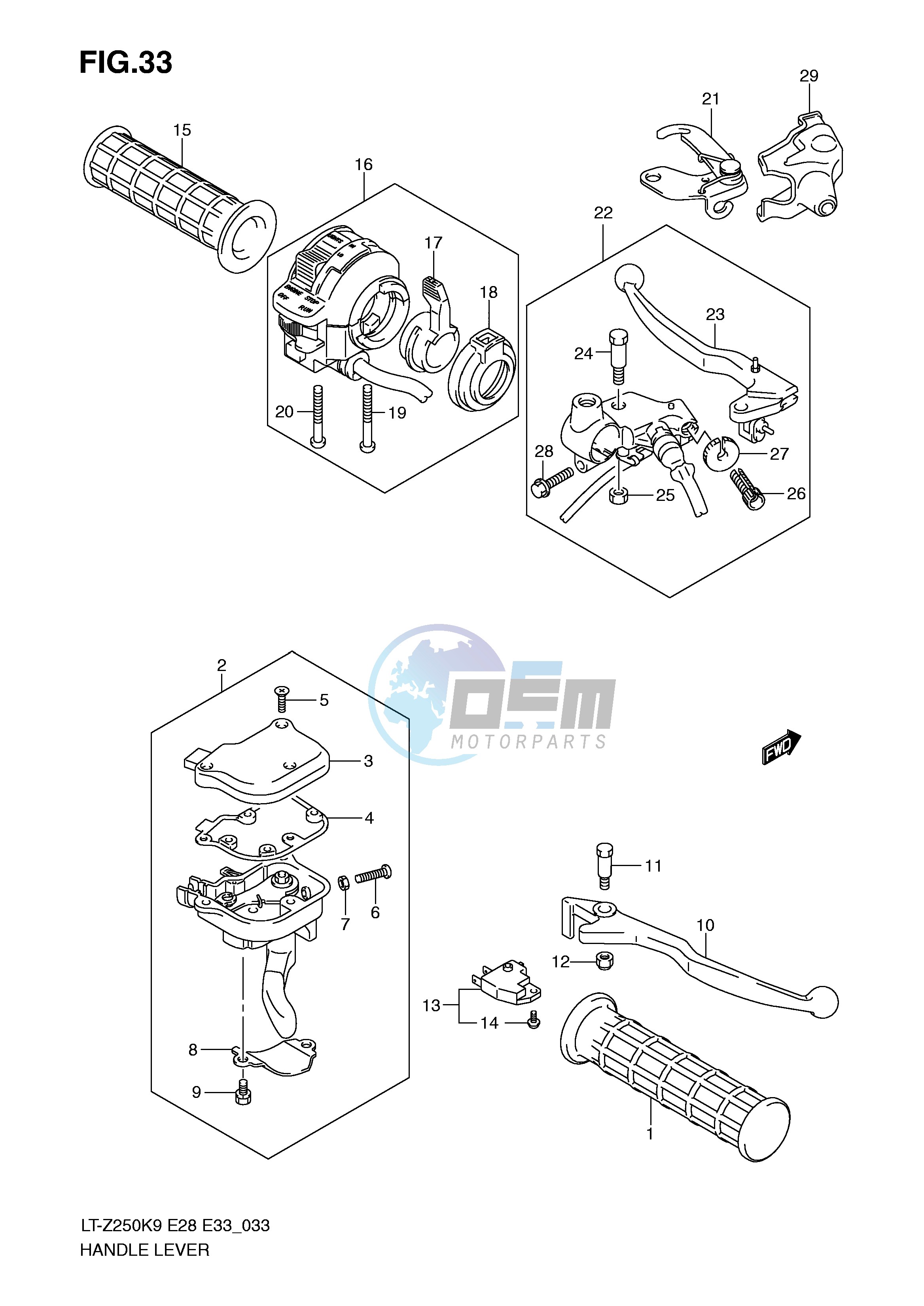 HANDLE LEVER