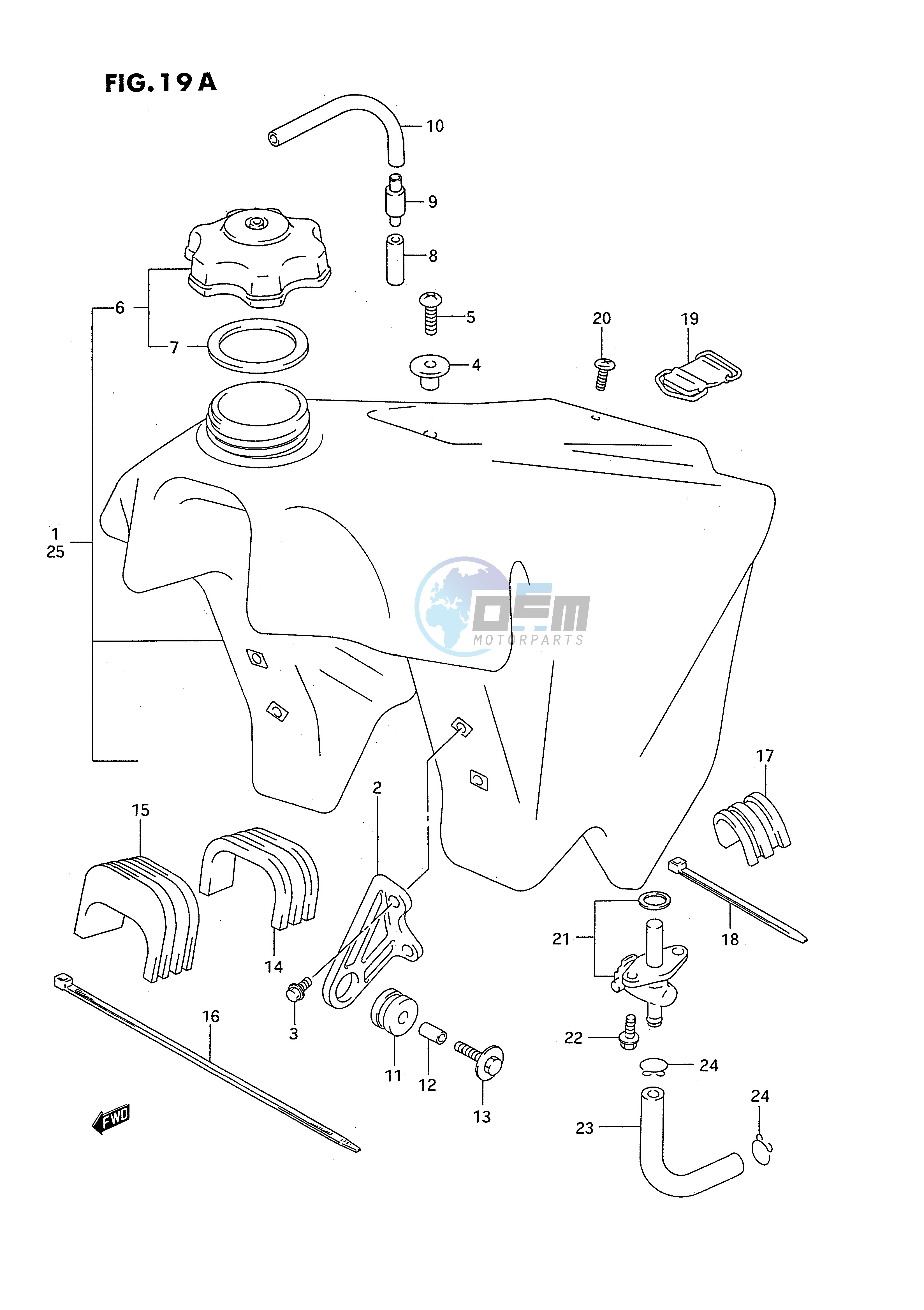 FUEL TANK (MODEL S)