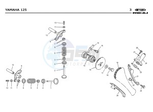 RS2-125-NACKED-BLACK drawing VALVES - DISTRIBUTION CHAIN  Yamaha 125 4T EURO2