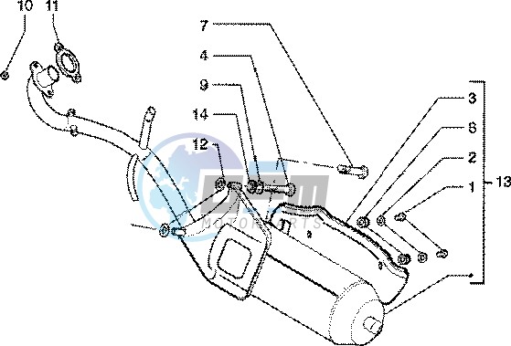 Catalytic silencer