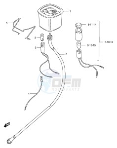 FZ50 (E1) drawing SPEEDOMETER