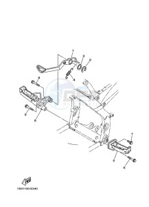 YFM700R (BCX8) drawing STAND & FOOTREST