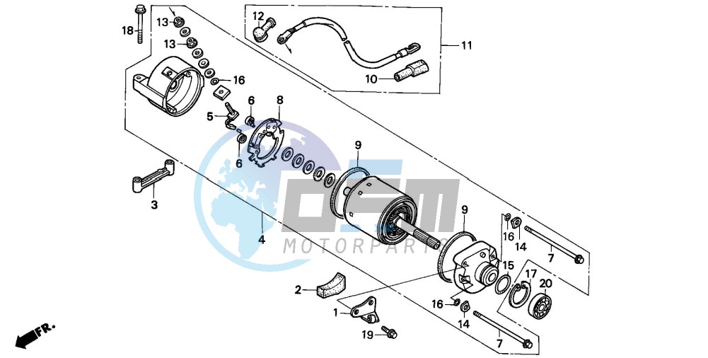 STARTING MOTOR