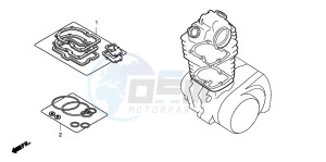 TRX350FM FOURTRAX drawing GASKET KIT A