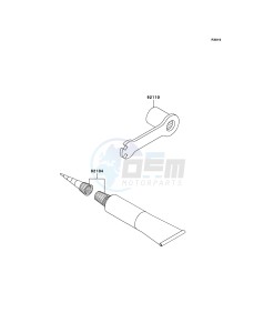 KX85 / KX85 II KX85B9F EU drawing Owner's Tools