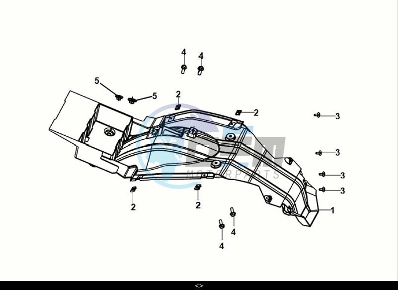 RR. INNER MUDGUARD