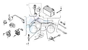 DXR - 200 CC VTHSM1B1A drawing WIRING HARNESS