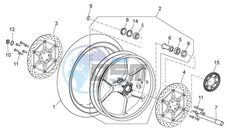 Front wheel