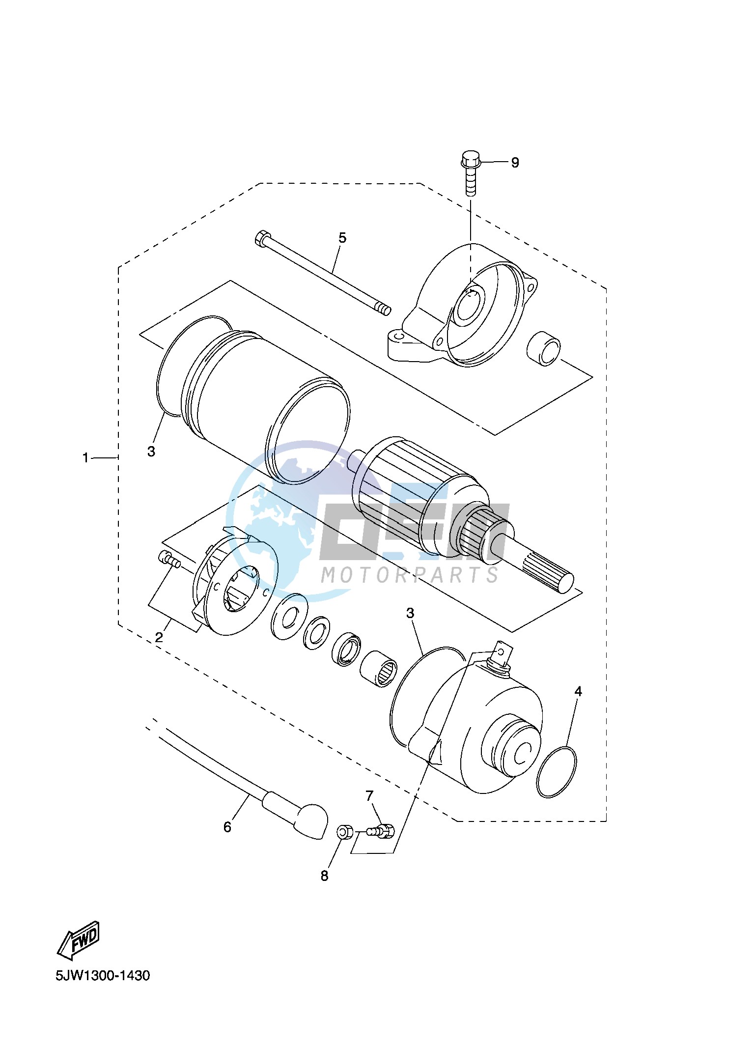 STARTING MOTOR