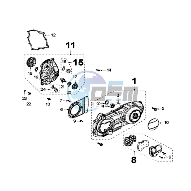 CRANKCASE COVER