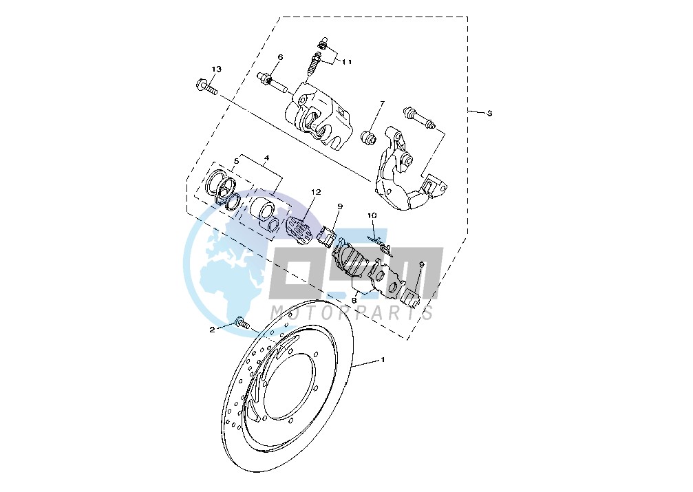 FRONT BRAKE CALIPER