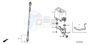 CRF450XC drawing METER