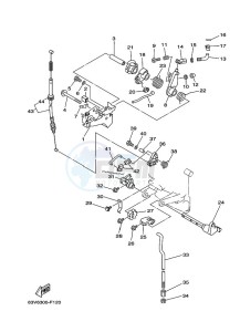 9-9FMHL drawing THROTTLE-CONTROL