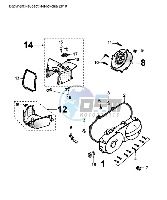 CRANKCASE COVER