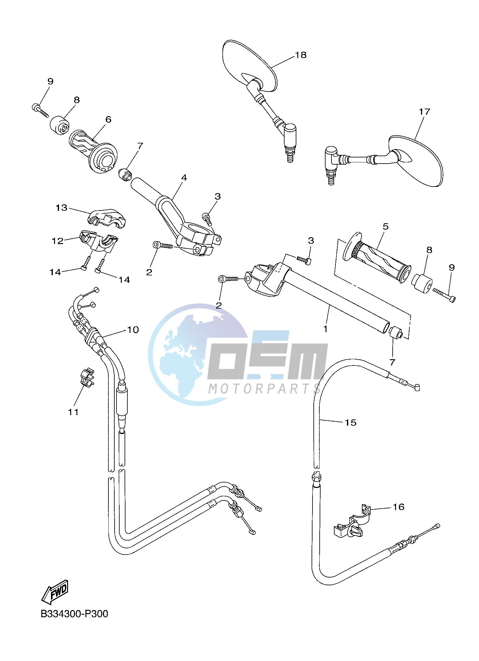 STEERING HANDLE & CABLE