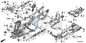 TRX500FM5H Europe Direct - (ED) drawing FRAME BODY