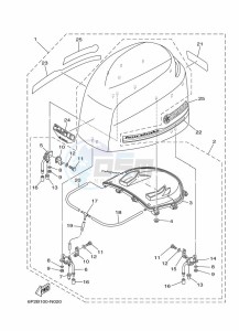 FL250GETU drawing FAIRING-UPPER