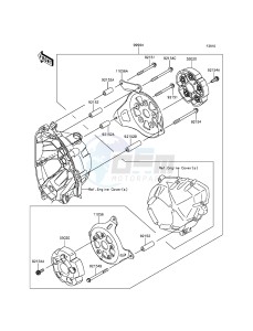 Z800 ABS ZR800DDS UF (UK FA) XX (EU ME A(FRICA) drawing Accessory(Engine Guard)